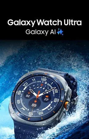 Samsung Galaxy Watch Ultra montre connectée premium en titane avec design robuste et écran haute résolution