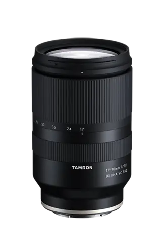 Objectif Tamron 17-70mm F/2.8 Di III-A VC RXD pour Nikon Z et Canon RF